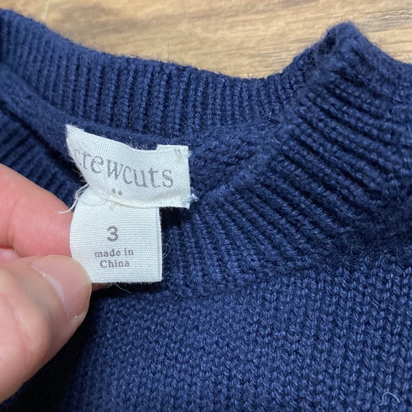 J.Crew toddler boy knit sweater 3T boys Fall knit sweater - Picture 2 of 3